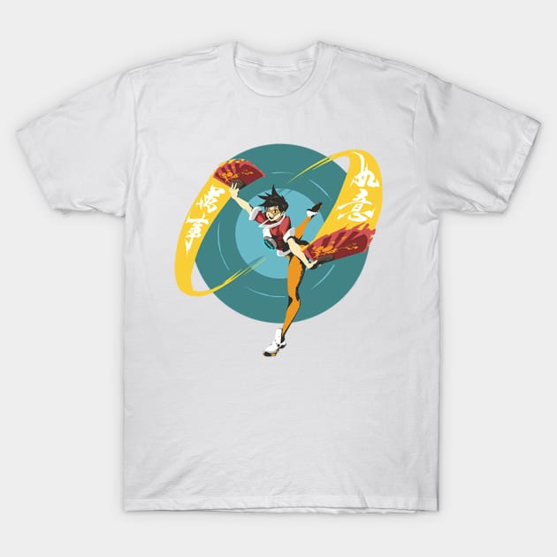 Tracer Fan Dance T-Shirt by Genessis